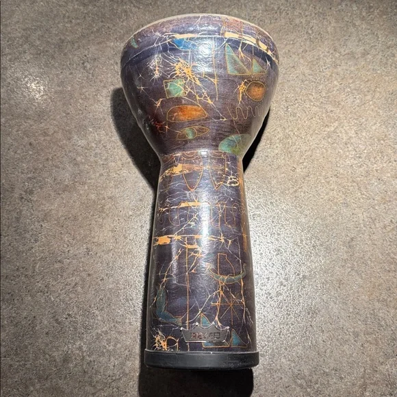 Remo Doumbek Drum 7.5" in Night Fantasy Finish - Picture 1 of 7